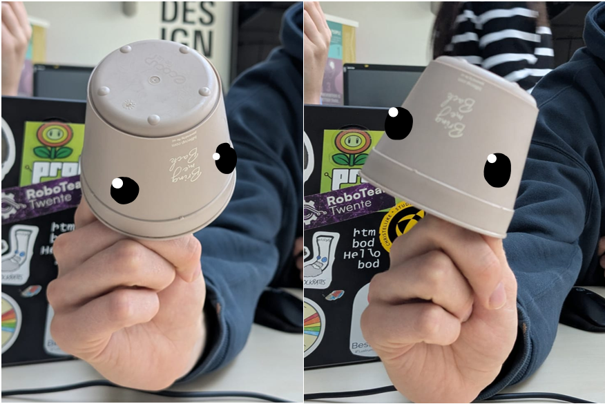 Cup puppeteer